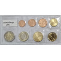 Luxemburgo Conjunto de euros UNC 2004 por 11.00 € ✅
