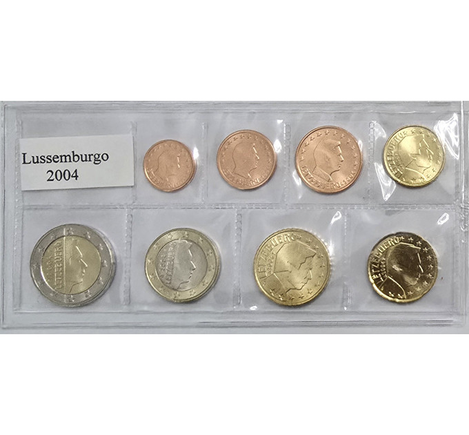 Luxemburgo Conjunto de euros UNC 2004 por 11.00 € ✅