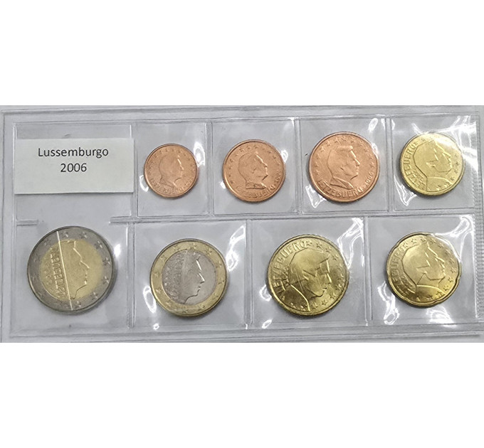 Luxemburgo Conjunto de euros UNC 2006 por 12.00 € ✅