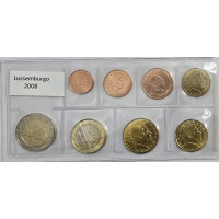 Luxemburgo Conjunto de euros UNC 2008