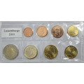 Luxemburgo Conjunto de euros UNC 2010 por 9.50 € ✅