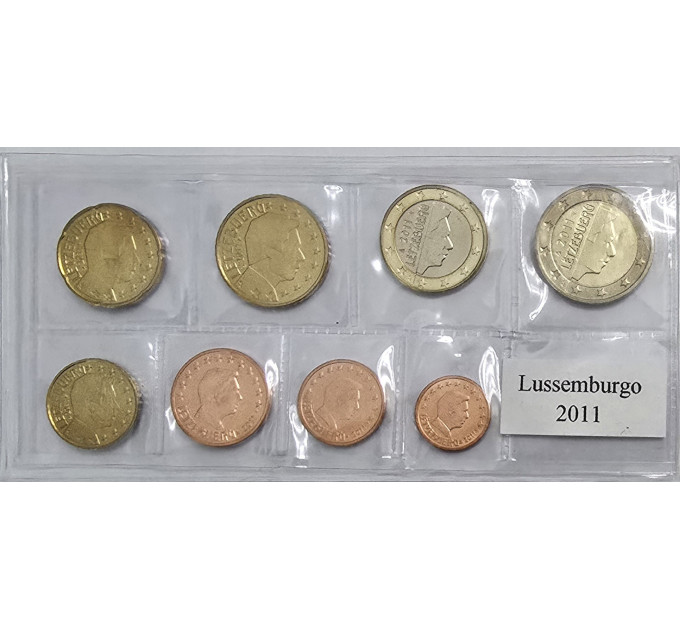 Luxemburgo Conjunto de euros UNC 2011 por 10.50 € ✅