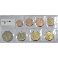 Luxemburgo Conjunto de euros UNC 2014