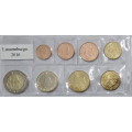Luxemburgo Conjunto de euros UNC 2016 por 10.50 € ✅