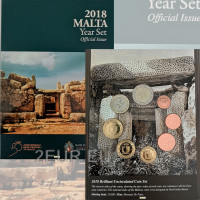 Malta conjunto de euros BU 2018