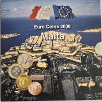 Malta Conjunto de euros BU 2008
