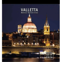 Malta euro set BU 2026 - Maltese Walled Cities - Valletta Malta euro set BU 2026 - Maltese Walled Cities - Valletta