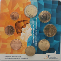 Países Bajos Juego de monedas de euro UNC 2016