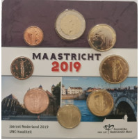 Países Bajos Juego de monedas de euro UNC 2019