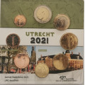 Netherlands Euro coin set UNC 2021 for 13.00 € ✅