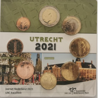 Países Bajos Juego de monedas de euro UNC 2021