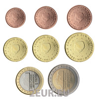 Países Bajos Juego de monedas de euro UNC 2007