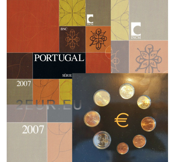 Portugal 2007 - Euro set BU for 320.00 € ✅