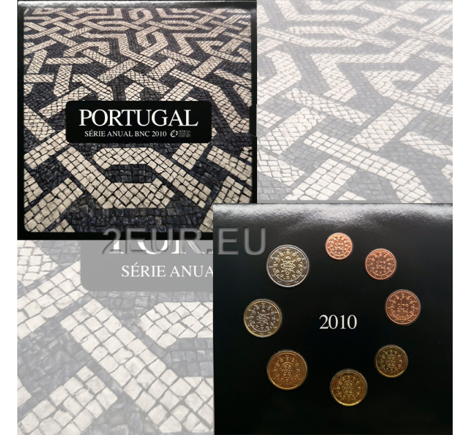 Portugal 2010 - Euro set BU for 37.90 € ✅