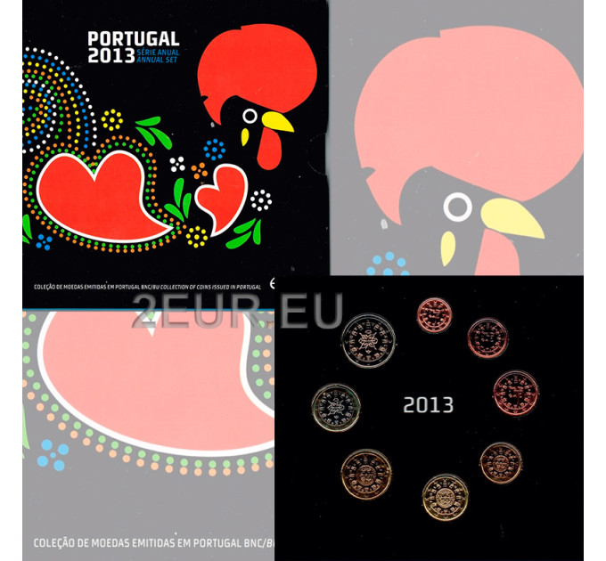 Portugal 2013 - Euro set BU for 42.00 € ✅