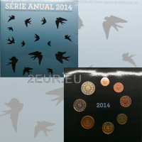Portugal 2014 - Conjunto de euros BU