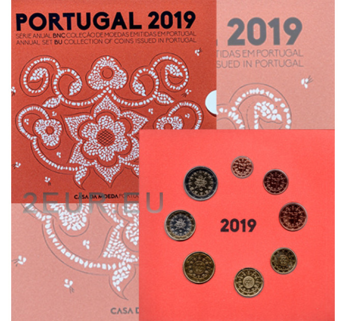 Portugal 2019 - Conjunto de euros BU por 35.50 € ✅