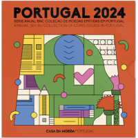 Portugal Conjunto de euros BU 2024