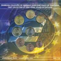 Portugal 2002 - Conjunto de euros BU