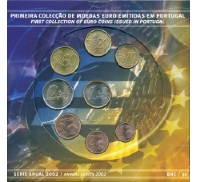 Portugal 2002 - Conjunto de euros BU por 37.00 € ✅