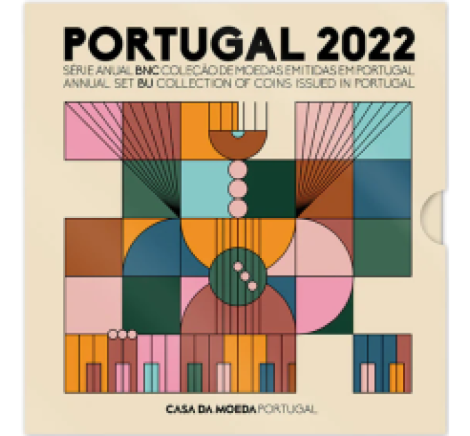 Portugal 2022 - Conjunto de euros BU por 35.50 € ✅