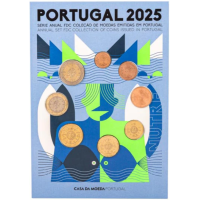 Portugal Euro set FDC 2025 Portugal Euro set FDC 2025