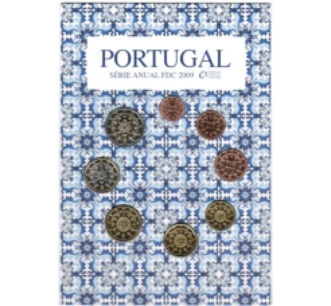 Portugal 2009 - Conjunto de euros FDC por 47.00 € ✅