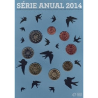 Portugal 2014 - Conjunto de euros FDC