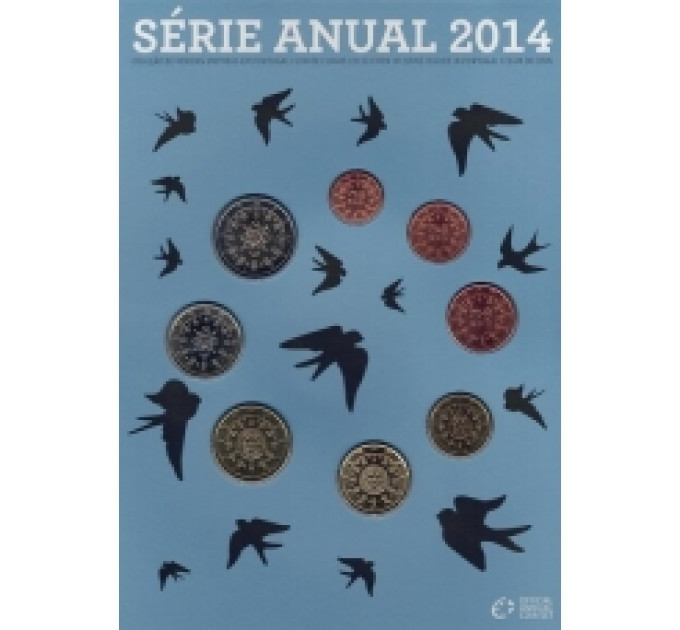 Portugal 2014 - Conjunto de euros FDC por 32.50 € ✅