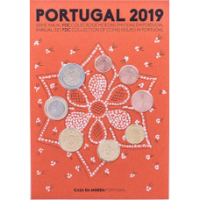Portugal 2019 - Conjunto de euros FDC