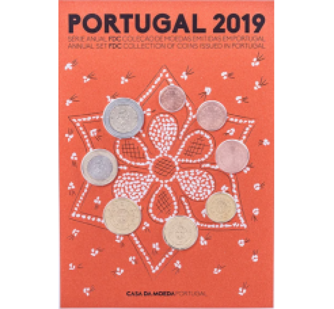 Portugal 2019 - Conjunto de euros FDC por 23.50 € ✅