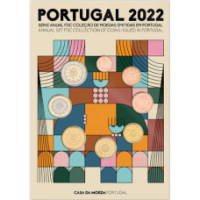 Portugal 2022 - Conjunto de euros FDC