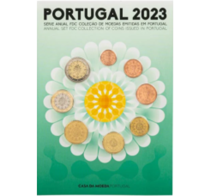 Portugal 2023 - Conjunto de euros FDC por 23.00 € ✅