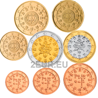 Portugal 2006 - Conjunto de euros UNC