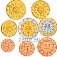 Portugal 2005 - Conjunto de euros UNC