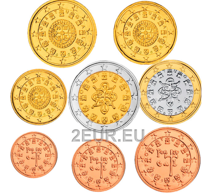 Portugal 2005 - Conjunto de euros UNC por 15.50 € ✅