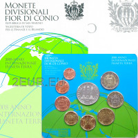 San Marino Conjunto de euros BU + Moneda de plata de 5 euros 2008
