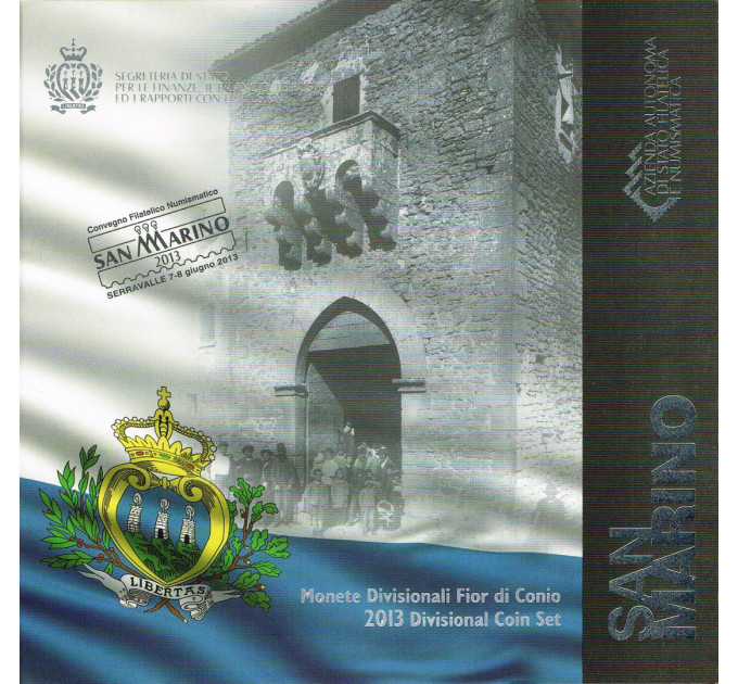 San Marino Conjunto de euros BU 2013 por 35.00 € ✅
