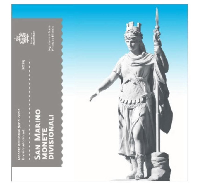 San Marino Conjunto de euros BU 2025 por 32.00 € ✅