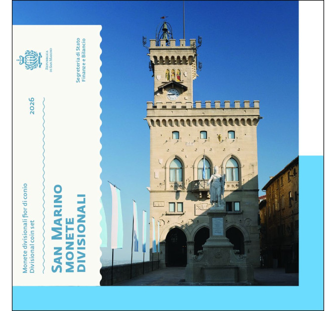San Marino Euro set BU 2026 for 31.00 € ✅