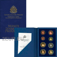 San Marino Conjunto de euros proof 2010