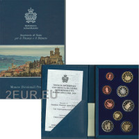 San Marino Conjunto de euros proof 2014