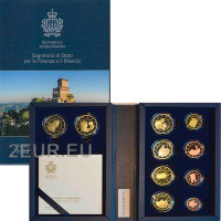 San Marino Conjunto de euros proof 2019