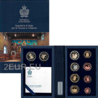 San Marino Conjunto de euros proof 2020