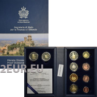 San Marino Conjunto de euros proof 2015