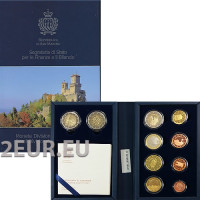 San Marino Conjunto de euros proof 2017