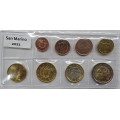 San Marino Euro set UNC 2021 for 27.50 € ✅