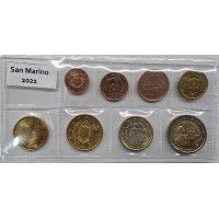 San Marino Euro set UNC 2021