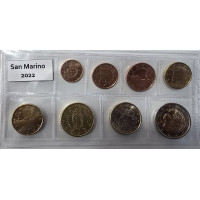 San Marino Euro set UNC 2022 San Marino Euro set UNC 2022