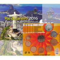 Eslovaquia Juego de monedas de euro BU 2016 - XXXI Juegos Olímpicos de Río de Janeiro